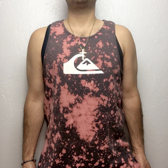 Tie Dye Large | Quicksilver Surf Tank Top - Picture 6 of 11
